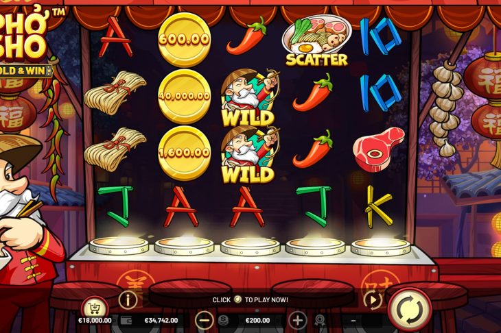 A deep taste of Pho Sho in Comic Play casino